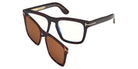 Tom Ford® FT6070-B Eyeglasses FT6070-B 052 53 - 052 - Dark Havana/Dark Havana