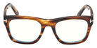 Tom Ford® FT6076-B Eyeglasses FT6076-B 055 52 - 055 - Coloured Havana/Coloured Havana