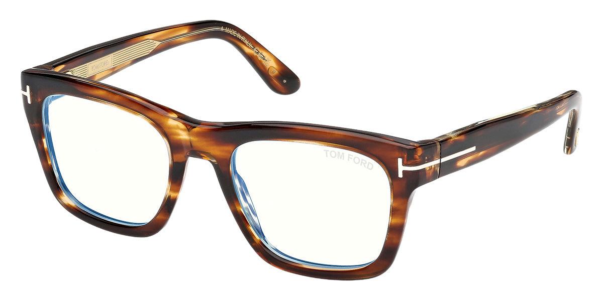 Tom Ford® FT6076-B Eyeglasses FT6076-B 055 52 - 055 - Coloured Havana/Coloured Havana