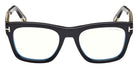 Tom Ford® FT6076-F-B Eyeglasses FT6076-F-B 001 54 - 001 - Shiny Black/Shiny Black