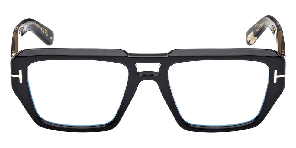 Tom Ford® FT6077-B Eyeglasses FT6077-B 001 54 - 001 - Shiny Black/Shiny Black