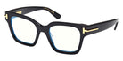 Tom Ford® FT6078-B Eyeglasses FT6078-B 001 52 - 001 - Shiny Black/Shiny Black