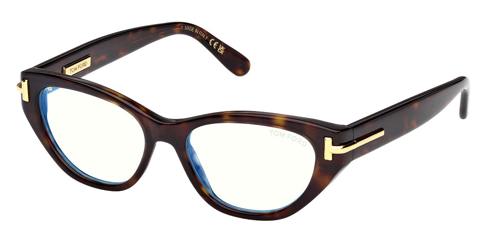 Tom Ford® FT6079-B Eyeglasses FT6079-B 052 52 - 052 - Dark Havana/Dark Havana