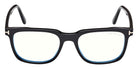 Tom Ford® FT6080-B Eyeglasses FT6080-B 001 55 - 001 - Shiny Black/Shiny Black