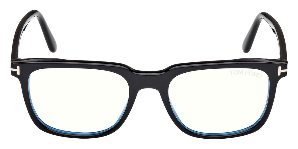 Tom Ford® FT6080-B Eyeglasses FT6080-B 001 55 - 001 - Shiny Black/Shiny Black