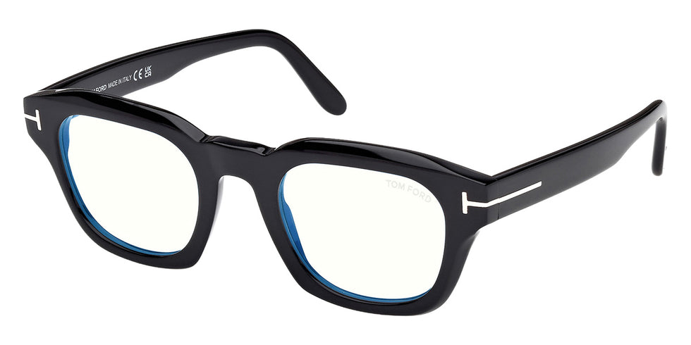 Tom Ford® FT6083-B Eyeglasses FT6083-B 001 48 - 001 - Shiny Black/Shiny Black