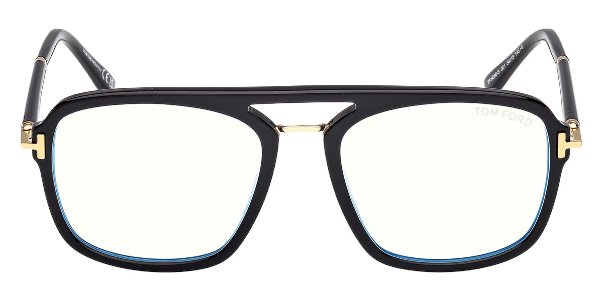 Tom Ford® FT6086-B Eyeglasses FT6086-B 001 54 - 001 - Shiny Black/Shiny Black