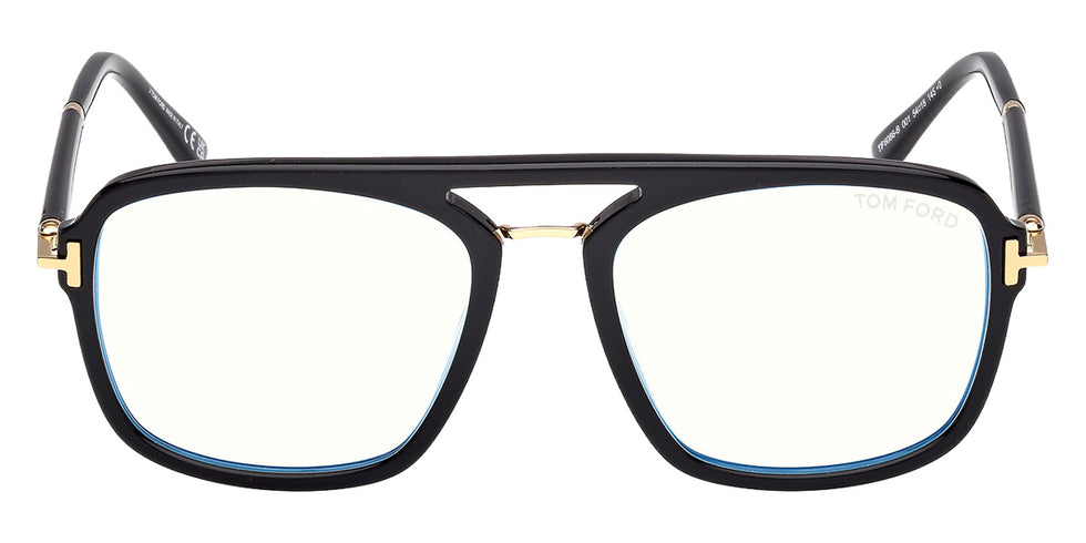 Tom Ford® FT6086-B Eyeglasses FT6086-B 001 54 - 001 - Shiny Black/Shiny Black