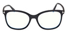 Tom Ford® FT6089-B Eyeglasses FT6089-B 001 54 - 001 - Shiny Black/Shiny Black