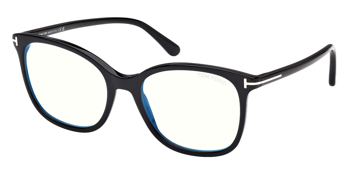 Tom Ford® FT6089-B Eyeglasses FT6089-B 001 54 - 001 - Shiny Black/Shiny Black