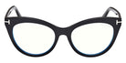 Tom Ford® FT6091-B Eyeglasses FT6091-B 001 53 - 001 - Shiny Black/Shiny Black