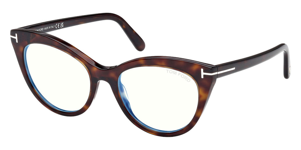 Tom Ford® FT6091-B Eyeglasses FT6091-B 052 53 - 052 - Dark Havana/Dark Havana