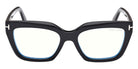 Tom Ford® FT6093-B Eyeglasses FT6093-B 001 53 - 001 - Shiny Black/Shiny Black