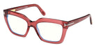 Tom Ford® FT6093-B Eyeglasses FT6093-B 069 53 - 069 - Shiny Bordeaux/Shiny Bordeaux