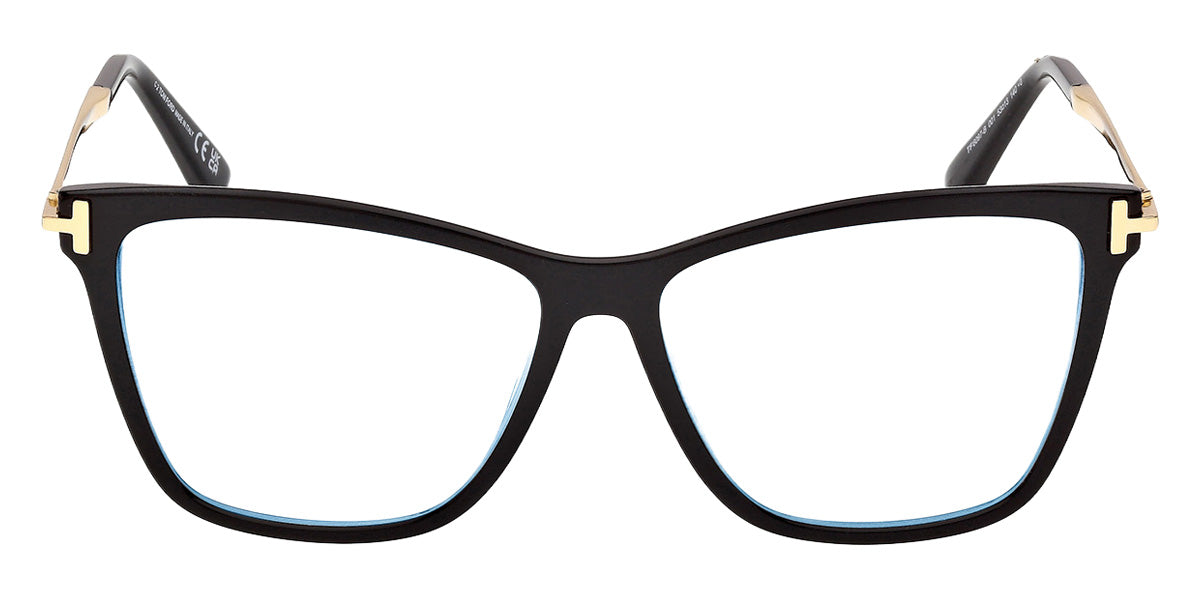 Tom Ford® FT6097-B Eyeglasses FT6097-B 001 53 - 001 - Shiny Black/Shiny Black