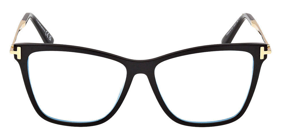 Tom Ford® FT6097-B Eyeglasses FT6097-B 001 53 - 001 - Shiny Black/Shiny Black