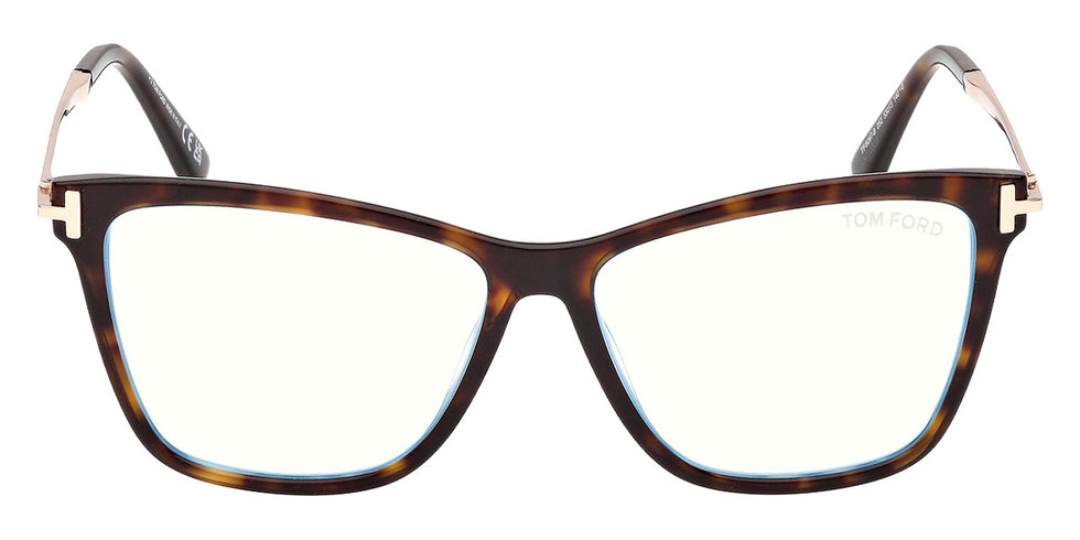 Tom Ford® FT6097-B Eyeglasses FT6097-B 052 53 - 052 - Dark Havana/Dark Havana