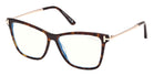 Tom Ford® FT6097-B Eyeglasses FT6097-B 052 53 - 052 - Dark Havana/Dark Havana