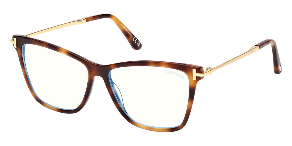 Tom Ford® FT6097-B Eyeglasses FT6097-B 053 53 - 053 - Blonde Havana/Blonde Havana