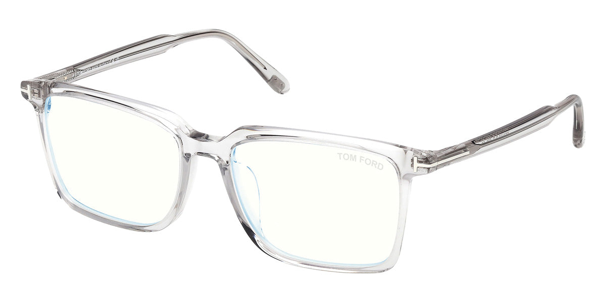 Tom Ford® FT6100-D-B Eyeglasses FT6100-D-B 020 56 - 020 - Shiny Grey/Shiny Grey