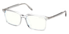 Tom Ford® FT6100-D-B Eyeglasses FT6100-D-B 020 56 - 020 - Shiny Grey/Shiny Grey