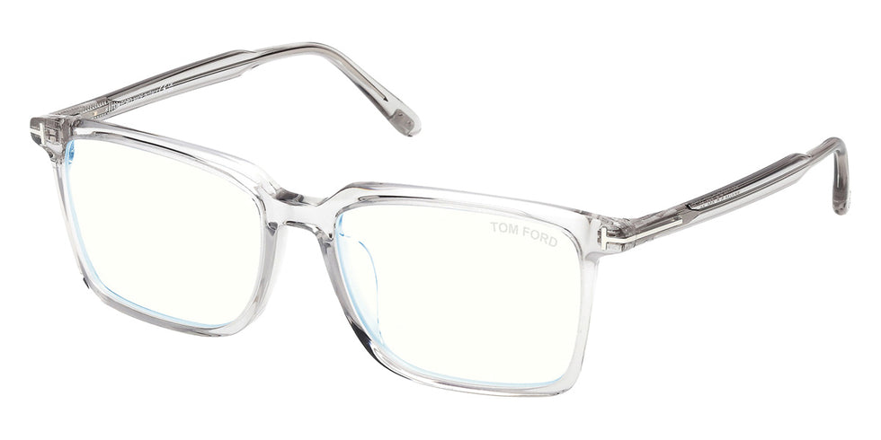 Tom Ford® FT6100-D-B Eyeglasses FT6100-D-B 020 56 - 020 - Shiny Grey/Shiny Grey