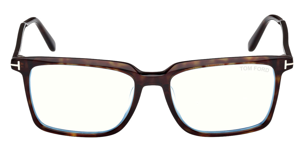 Tom Ford® FT6100-D-B Eyeglasses FT6100-D-B 052 56 - 052 - Dark Havana/Dark Havana