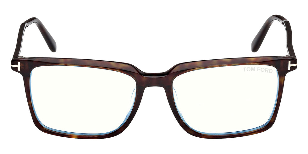 Tom Ford® FT6100-D-B Eyeglasses FT6100-D-B 052 56 - 052 - Dark Havana/Dark Havana