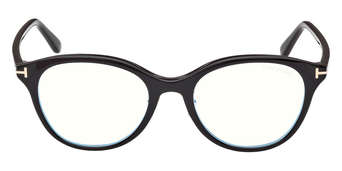Tom Ford® FT6102-D-B Eyeglasses FT6102-D-B 001 52 - 001 - Shiny Black/Shiny Black
