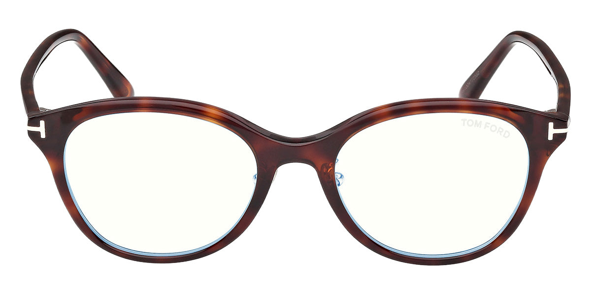 Tom Ford® FT6102-D-B Eyeglasses FT6102-D-B 054 52 - 054 - Red Havana/Red Havana