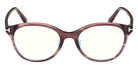 Tom Ford® FT6102-D-B Eyeglasses FT6102-D-B 055 52 - 055 - Coloured Havana/Coloured Havana