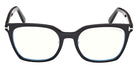 Tom Ford® FT6103-D-B Eyeglasses FT6103-D-B 001 53 - 001 - Shiny Black/Shiny Black