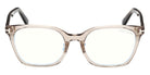 Tom Ford® FT6103-D-B Eyeglasses FT6103-D-B 045 53 - 045 - Shiny Light Brown/Shiny Light Brown