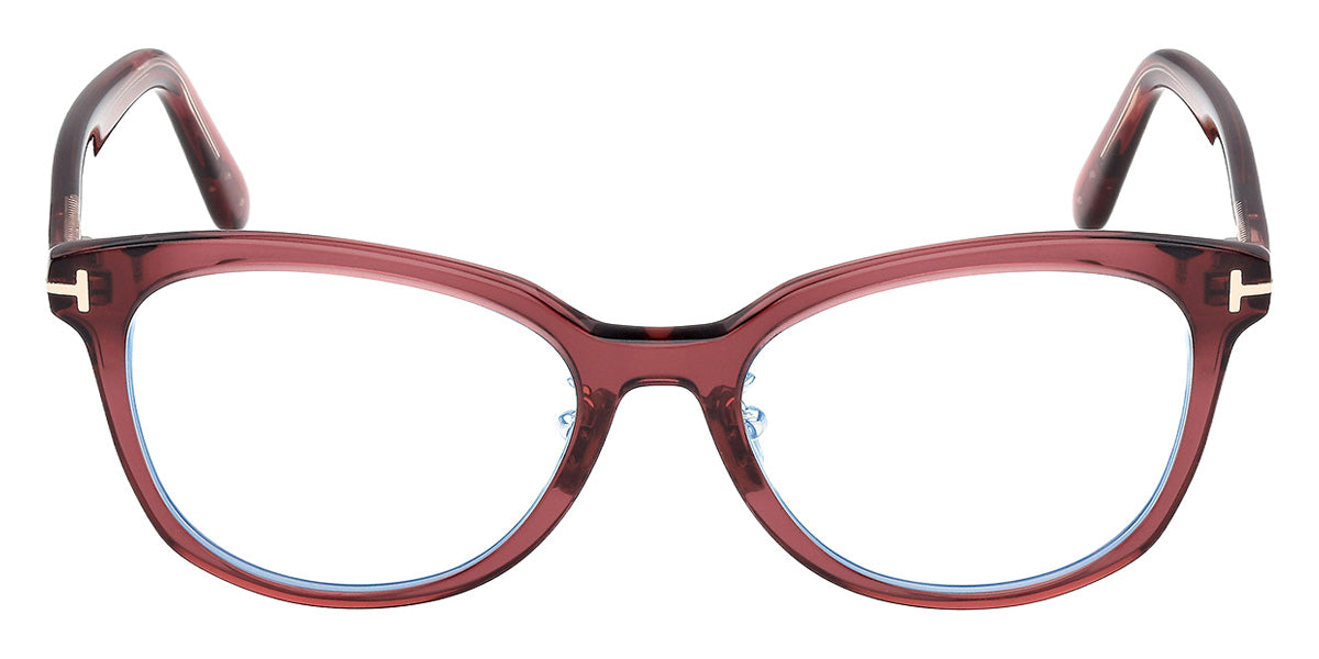 Tom Ford® FT6104-D-B Eyeglasses FT6104-D-B 069 52 - 069 - Shiny Bordeaux/Shiny Bordeaux