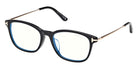 Tom Ford® FT6105-D-B Eyeglasses FT6105-D-B 001 54 - 001 - Shiny Black/Shiny Black