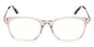 Tom Ford® FT6105-D-B Eyeglasses FT6105-D-B 072 54 - 072 - Shiny Light Pink/Coloured Havana