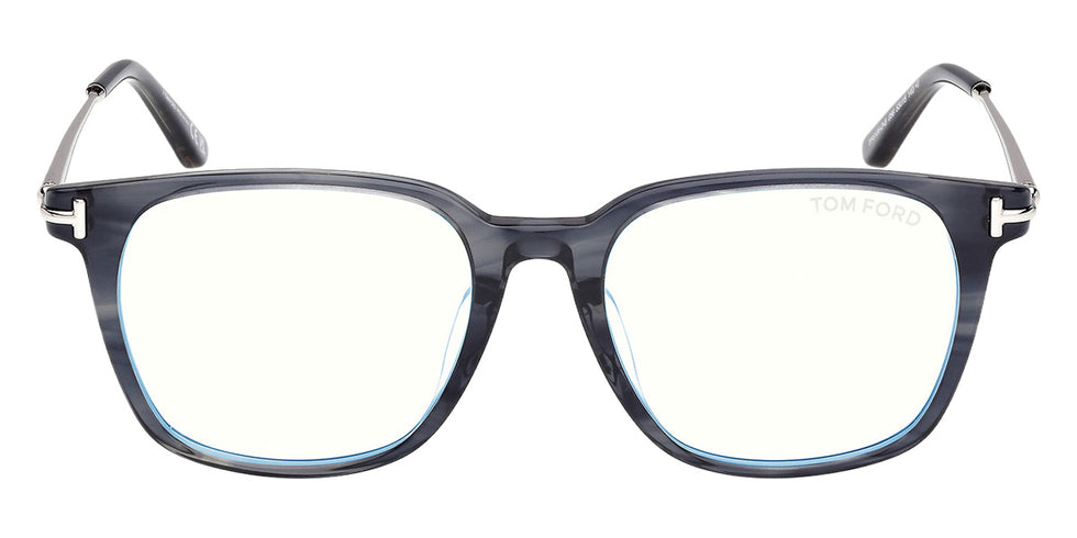 Tom Ford® FT6106-D-B Eyeglasses FT6106-D-B 056 53 - 056 - Coloured Havana/Coloured Havana
