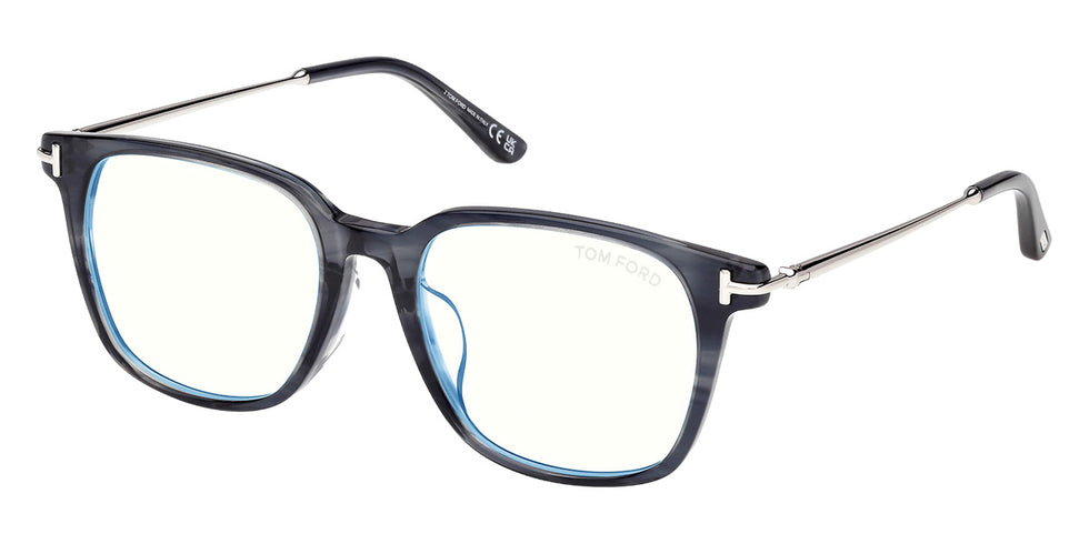 Tom Ford® FT6106-D-B Eyeglasses FT6106-D-B 056 53 - 056 - Coloured Havana/Coloured Havana