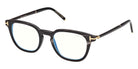 Tom Ford® FT6109-P-B Eyeglasses FT6109-P-B 063 49 - 063 - Black Horn/Black Horn