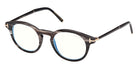 Tom Ford® FT6110-P-B Eyeglasses FT6110-P-B 063 49 - 063 - Black Horn/Black Horn