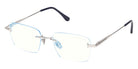 Tom Ford® FT6117-B Eyeglasses FT6117-B 016 54 - 016 - Shiny Palladium/Shiny Palladium