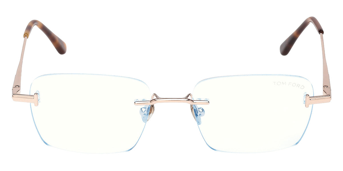 Tom Ford® FT6117-B Eyeglasses FT6117-B 028 54 - 028 - Shiny Rose Gold/Shiny Rose Gold