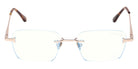 Tom Ford® FT6117-B Eyeglasses FT6117-B 028 54 - 028 - Shiny Rose Gold/Shiny Rose Gold