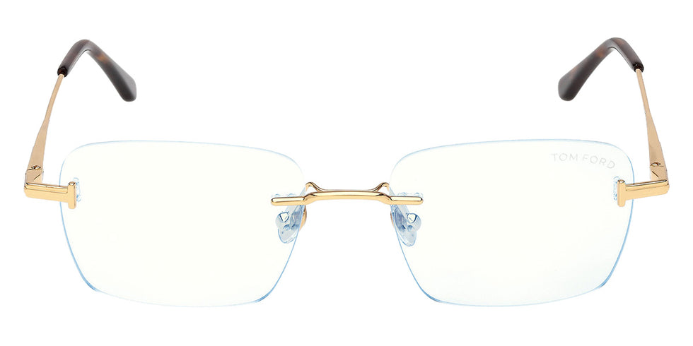 Tom Ford® FT6117-B Eyeglasses FT6117-B 030 54 - 030 - Shiny Deep Gold/Shiny Deep Gold