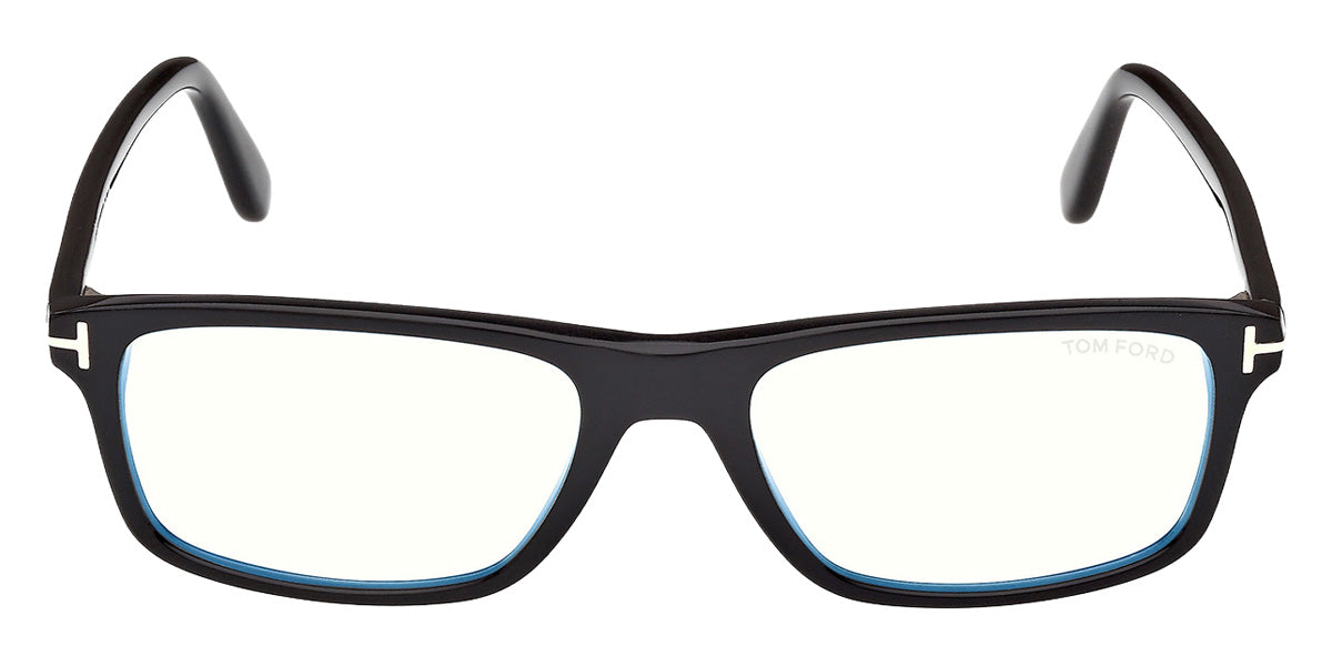 Tom Ford® FT6119-B Eyeglasses FT6119-B 001 55 - 001 - Shiny Black/Shiny Black