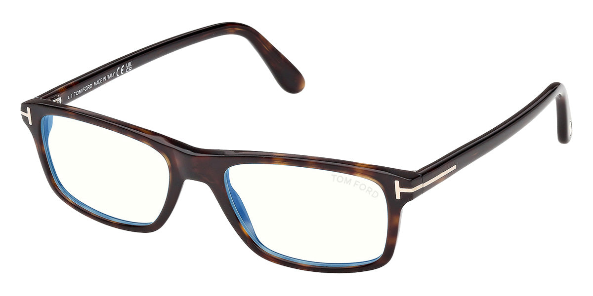 Tom Ford® FT6119-B Eyeglasses FT6119-B 052 53 - 052 - Dark Havana/Dark Havana