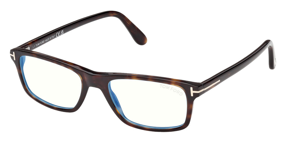 Tom Ford® FT6119-B Eyeglasses FT6119-B 052 53 - 052 - Dark Havana/Dark Havana