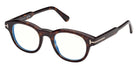 Tom Ford® FT6121-B Eyeglasses FT6121-B 052 47 - 052 - Dark Havana/Dark Havana