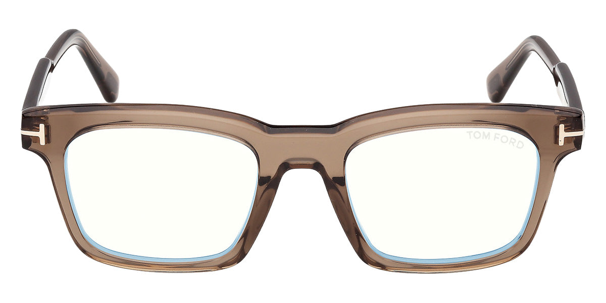 Tom Ford® FT6122-B Eyeglasses FT6122-B 048 51 - 048 - Shiny Dark Brown/Shiny Dark Brown