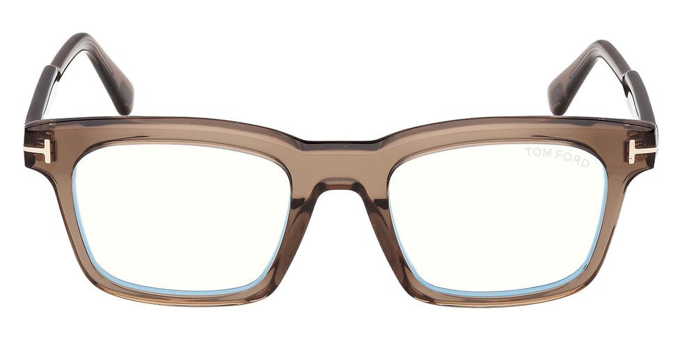 Tom Ford® FT6122-B Eyeglasses FT6122-B 048 51 - 048 - Shiny Dark Brown/Shiny Dark Brown